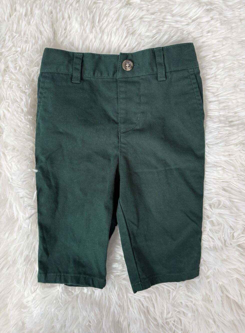 Ralph Lauren Boys 3M Hunter Green Chino Pants. Adorable, Exc. Condition